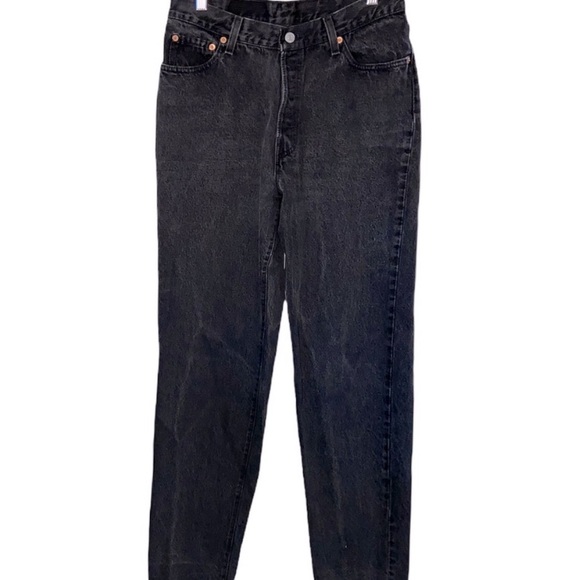 Vintage Levi’s 501 Black Straight Leg jeans - Picture 7 of 14